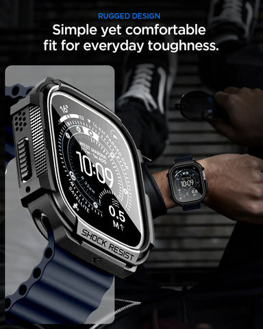 Apple Watch Series - Rugged Armor + Screen Protector
