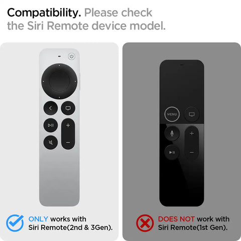 Siri Remote (2nd Gen) Rugged Armor Magnetic Tech