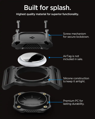 Apple AirTag Series - Tough Armor IP Pet Collar