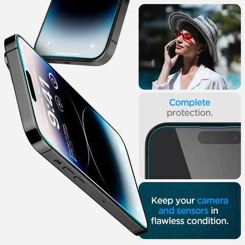iPhone 14 Series - EZ Fit GLAS.tR | Sensor Protected