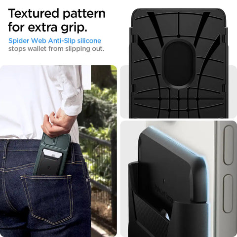 MagSafe Card Holder Rugged Armor | 3 Cards (Mag Fit)