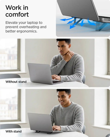 Slim Fold Laptop Stand | Adhesive