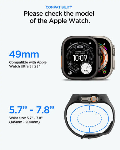 Apple Watch Series - Liquid Air Pro + Screen Protector