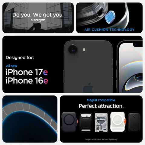 iPhone 17e Series - Rugged Armor (Mag Fit)