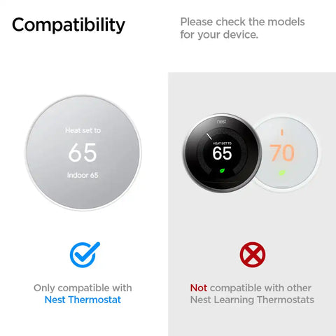 Google Nest Thermostat Wall Plate