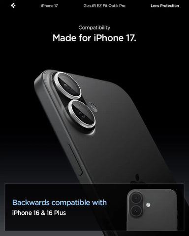iPhone 17 Series - Optik Pro EZ Fit Lens Protector