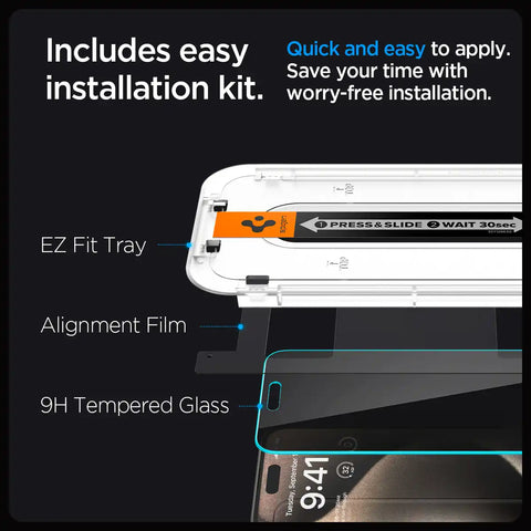iPhone 15 Series - GLAS.tR EZ Fit | Privacy