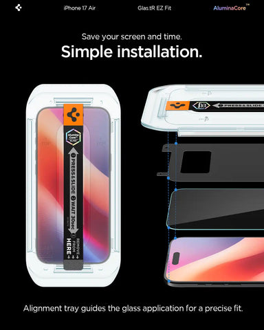 iPhone 17 Series - GLAS.tR EZ Fit | Sensor Protected