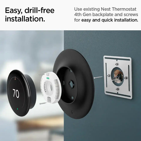 Google Nest Learning Thermostat 4th Gen Wall Plate