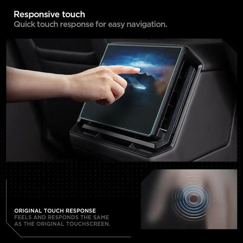 Tesla Series - Screen Protector GLAS.tR SLIM | Anti-Glare (Rear)