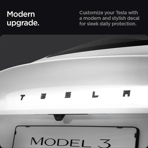 Tesla Series - Rear Emblem Logo Cover | TO322H