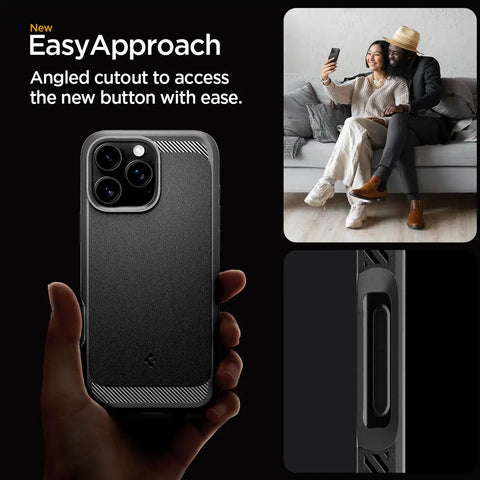 iPhone 16 Series - Rugged Armor (Mag Fit)