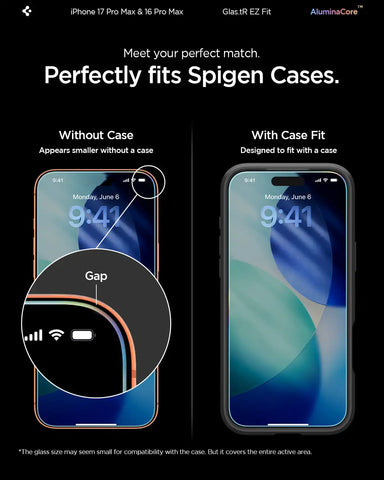 iPhone 16 Series - GLAS.tR EZ Fit | Sensor Protected