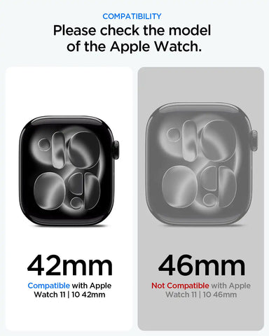 Apple Watch Series - Thin Fit 360 | Waterproof Ring