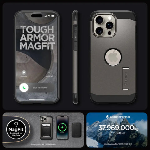 iPhone 15 Series - Tough Armor (Mag Fit)