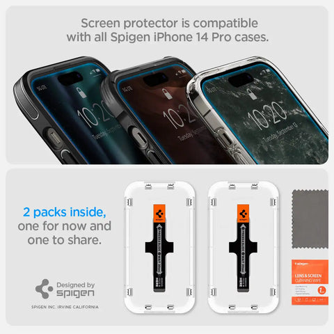 iPhone 14 Series - EZ Fit GLAS.tR | Sensor Protected
